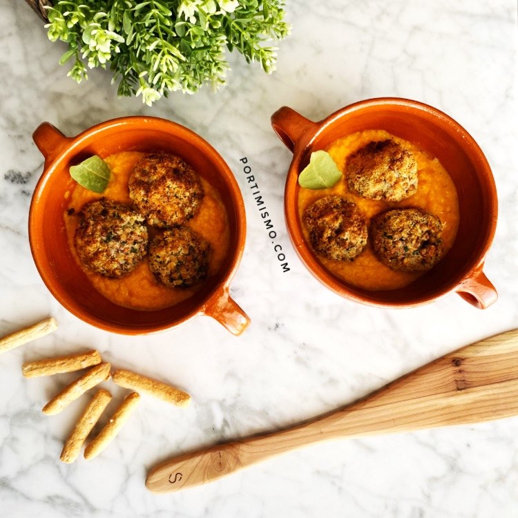 Albóndigas proteicas de la abuela Veganas - Portimismo